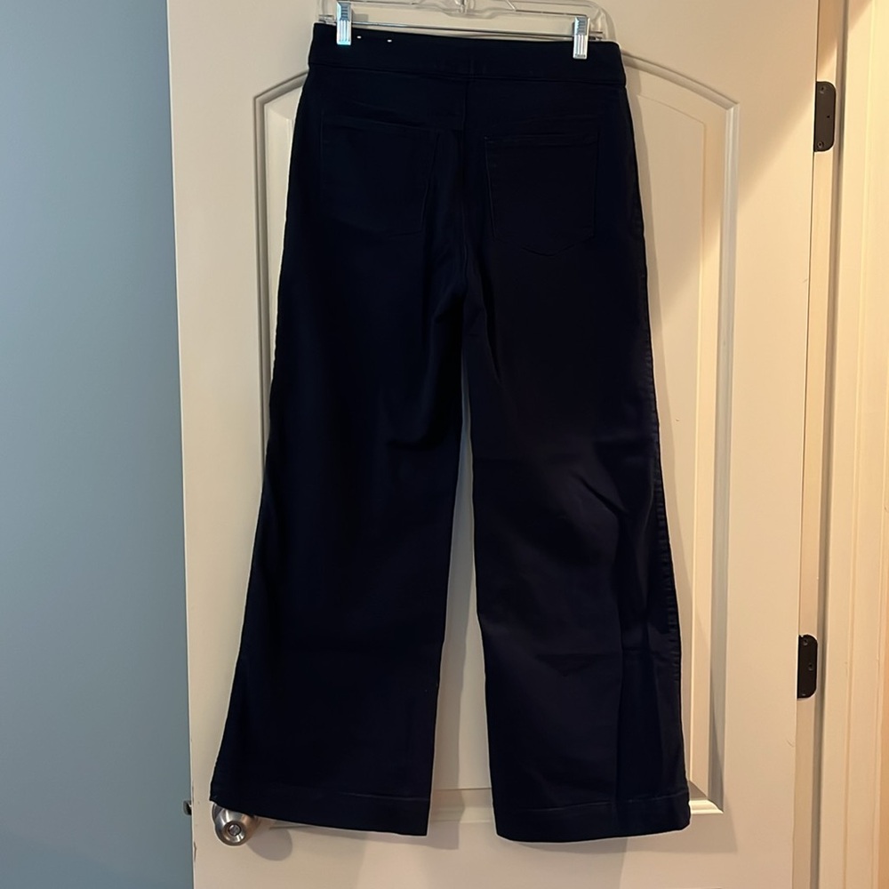 LOFT Palmer Wide Leg Jeans - Deep Blue